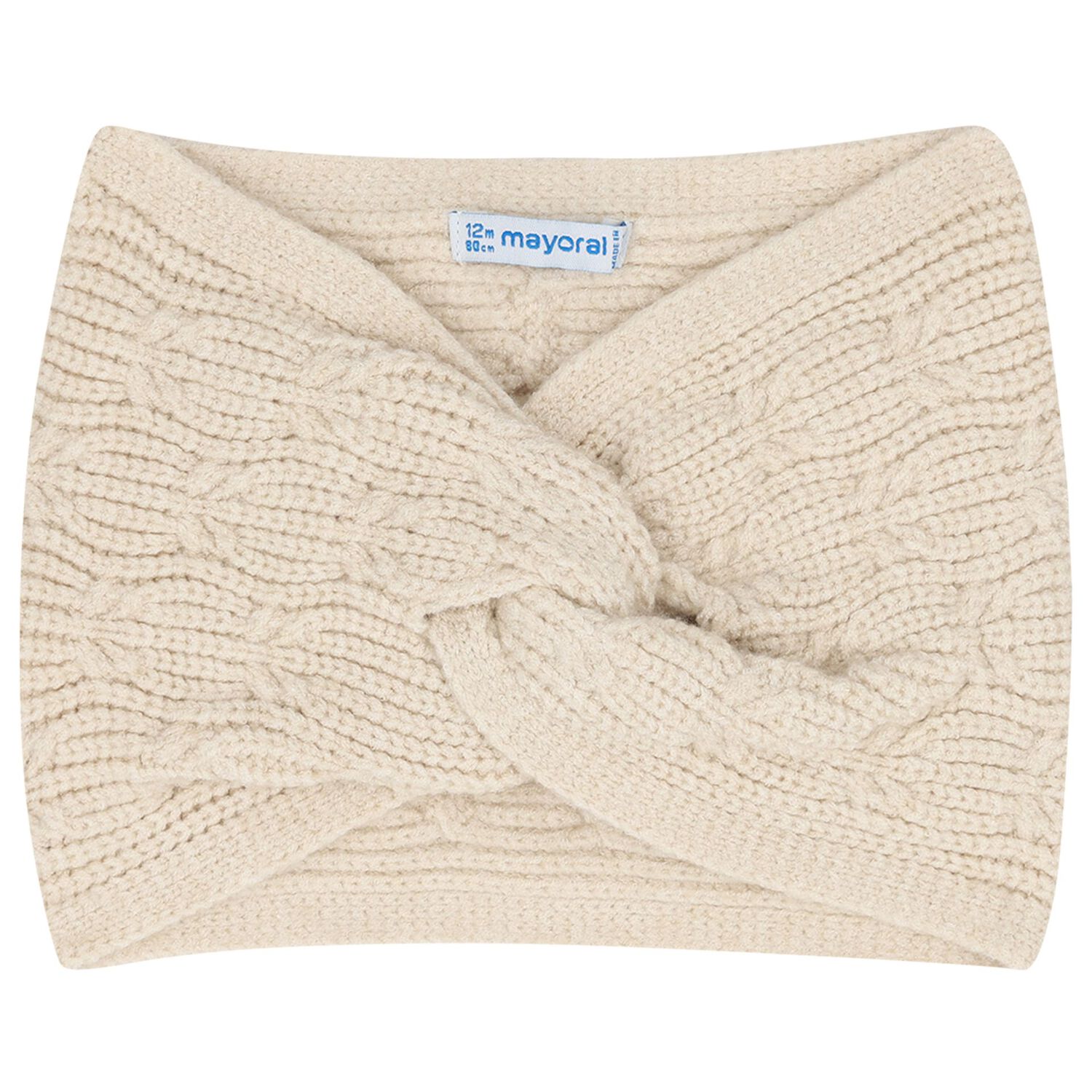 Younger Girls Ivory Knitted 3 Piece Set, 1, hi-res