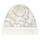 Baby Girls Grey Barocco Babygrow Gift Set, 3, hi-res