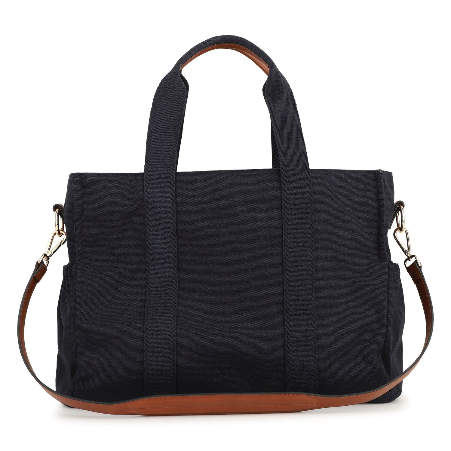 Navy Blue Horse Medal Baby Changing Bag ( 41cm ), 1, hi-res