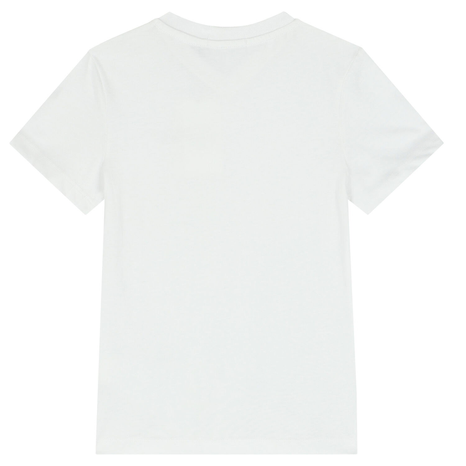 Boys White Logo T-Shirt, 3, hi-res
