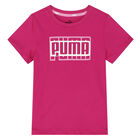 Girls Pink Logo T-Shirt, 1, hi-res