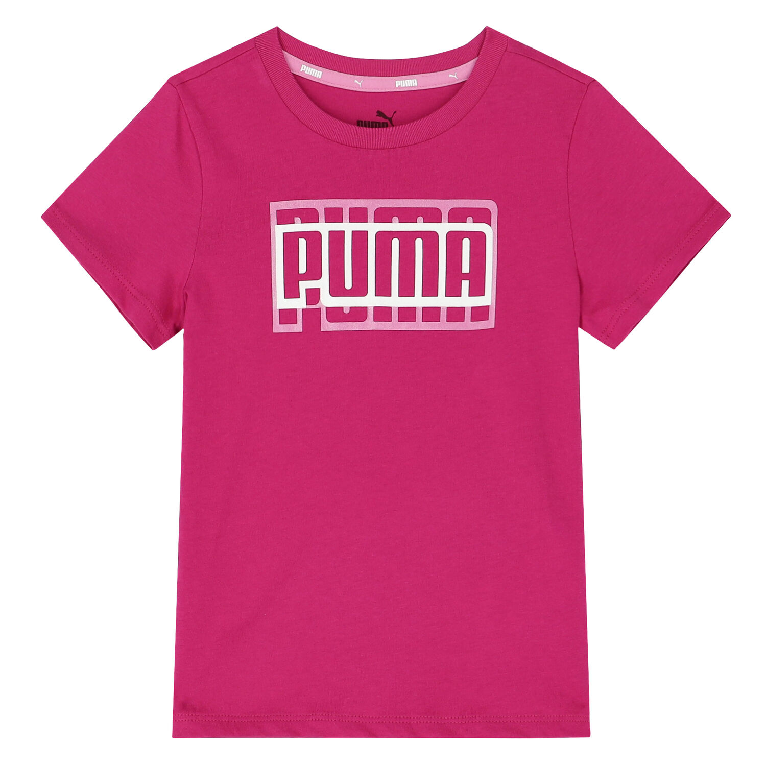 Girls Pink Logo T-Shirt, 1, hi-res