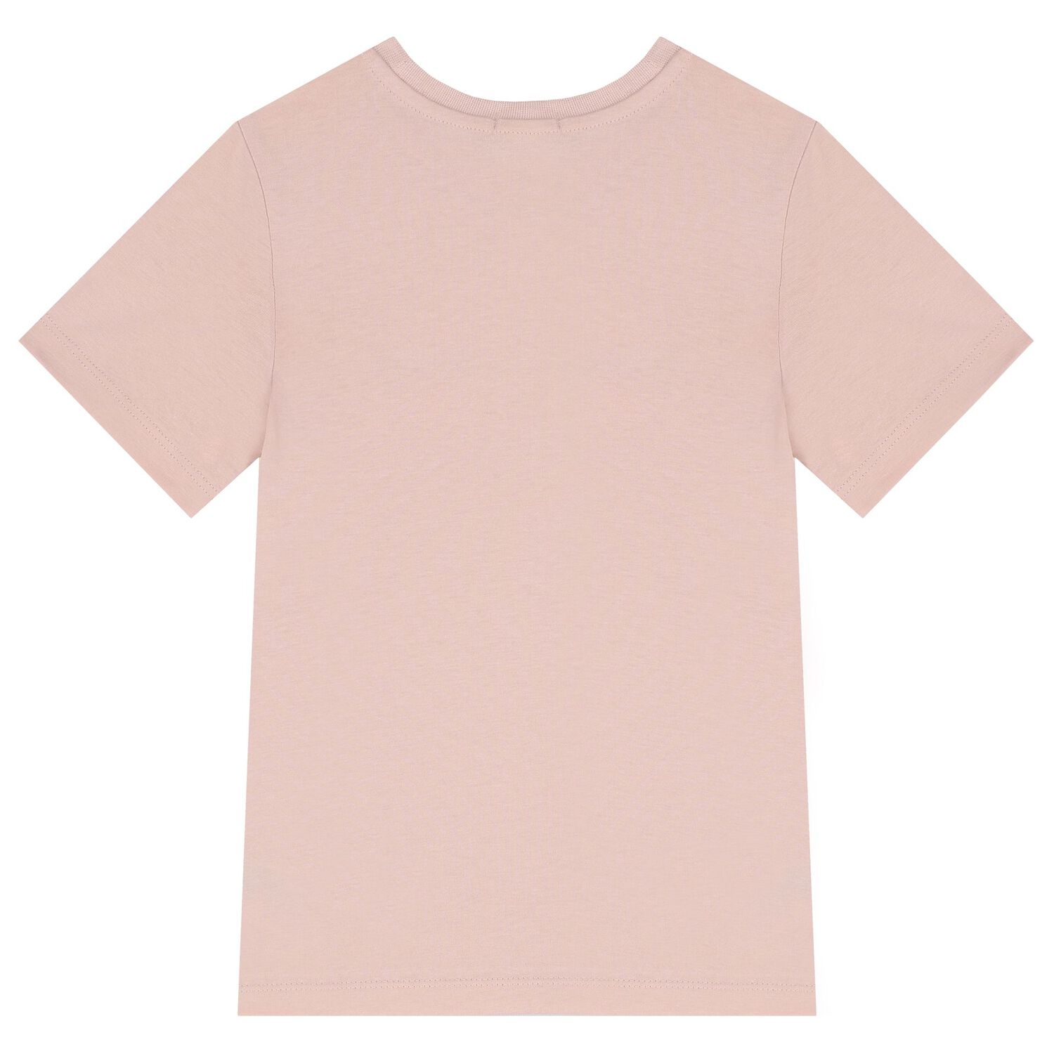 Boys Beige Logo T-Shirt, 6, hi-res