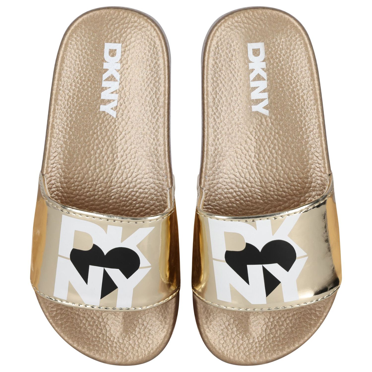 Girls Gold Logo Sliders, 1, hi-res image number null