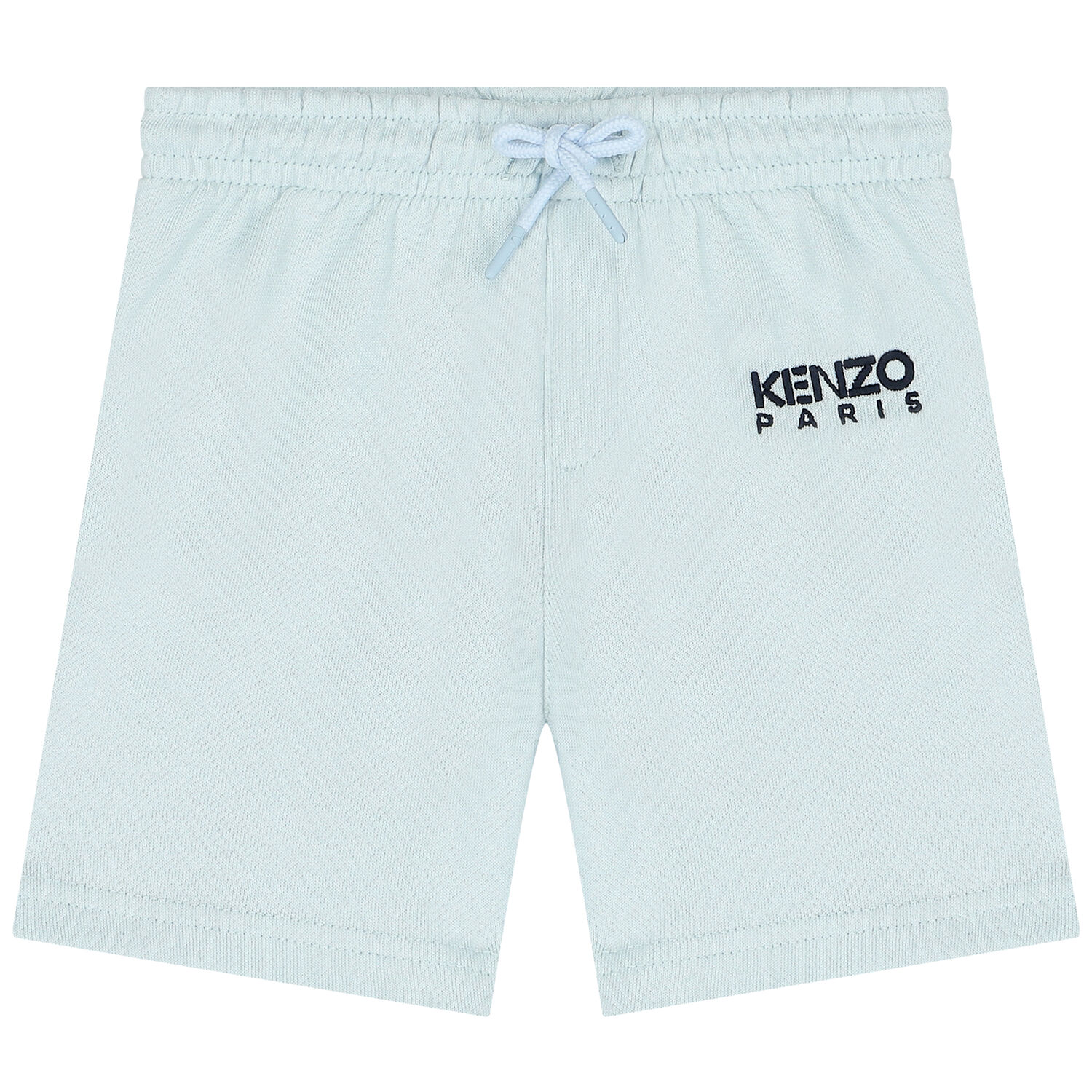 Younger Boys Blue Logo Shorts, 1, hi-res