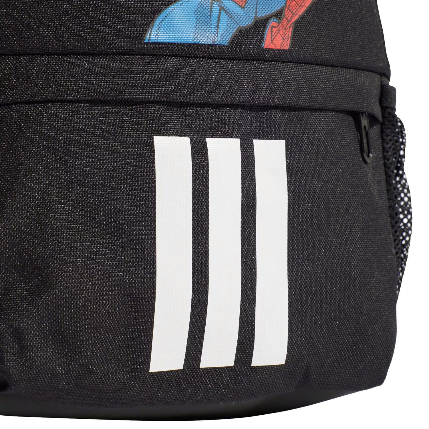 Boys Black Spiderman Logo Backpack, 1, hi-res