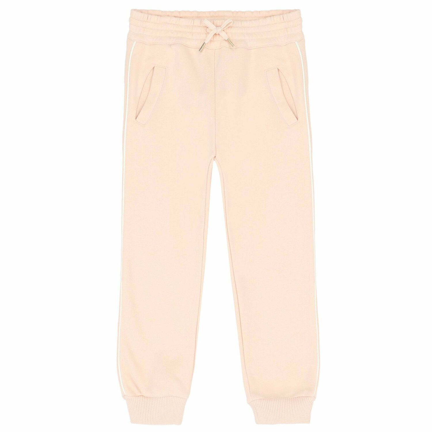 Girls Pink Logo Joggers, 1, hi-res image number null