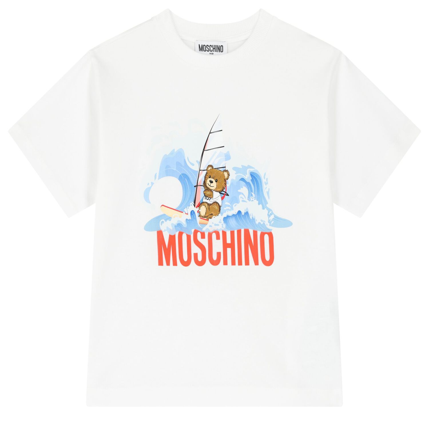 Boys White & Blue Cotton Shorts Set, 2, hi-res