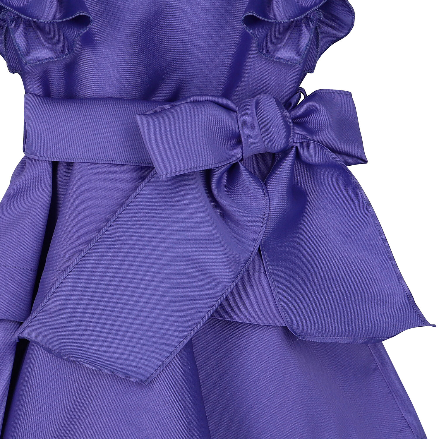 Girls Purple Ruffled Dress, 1, hi-res image number null