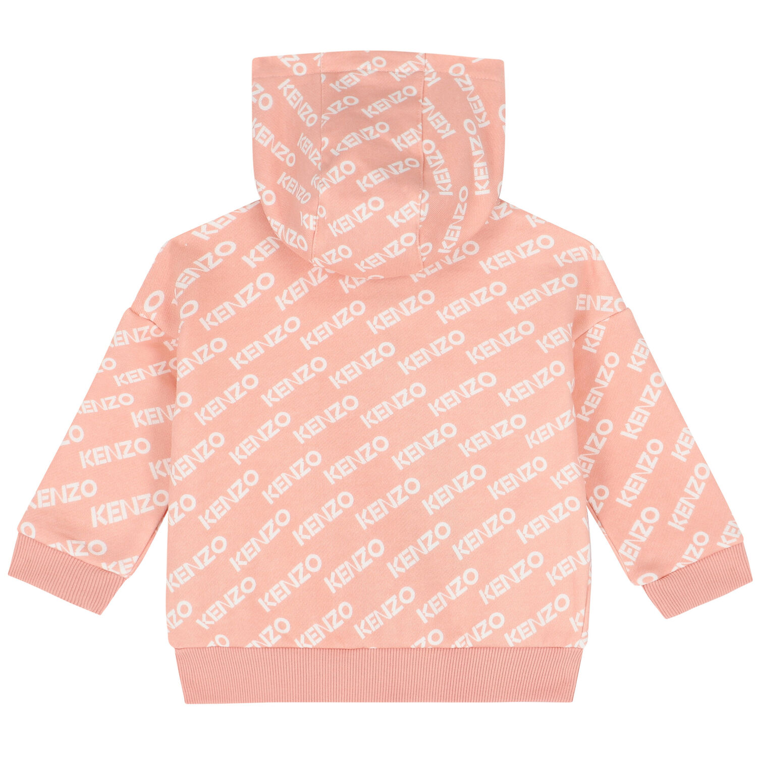 Younger Girls Pink Logo Tracksuit, 1, hi-res