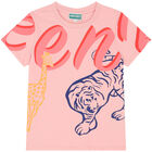 Girls Pink Logo T-Shirt, 1, hi-res