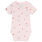 Baby Girls Ivory Strawberry Bodysuit ( 3-Pack ), 1, hi-res