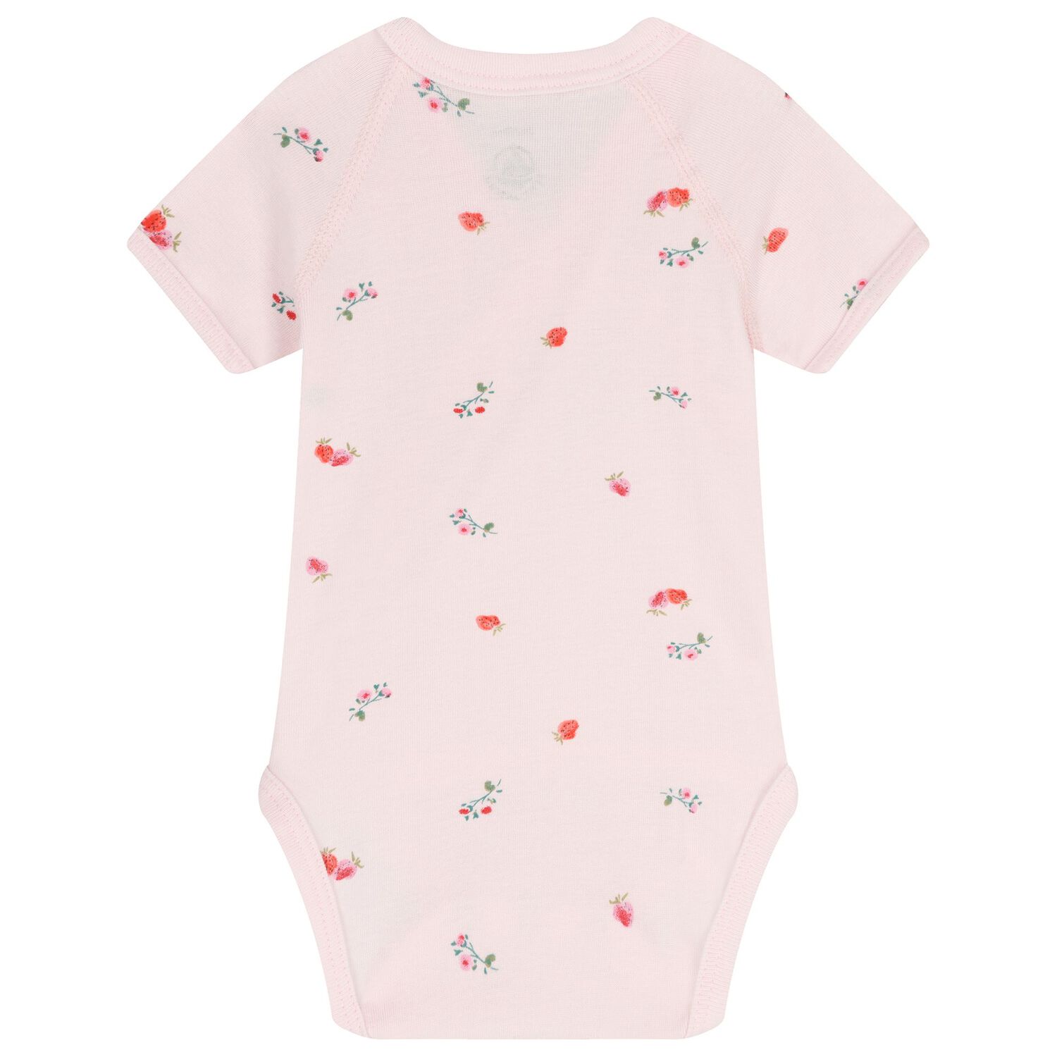 Baby Girls Ivory Strawberry Bodysuit ( 3-Pack ), 1, hi-res