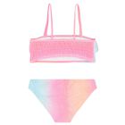 Girls Pink Gradient Bikini, 1, hi-res