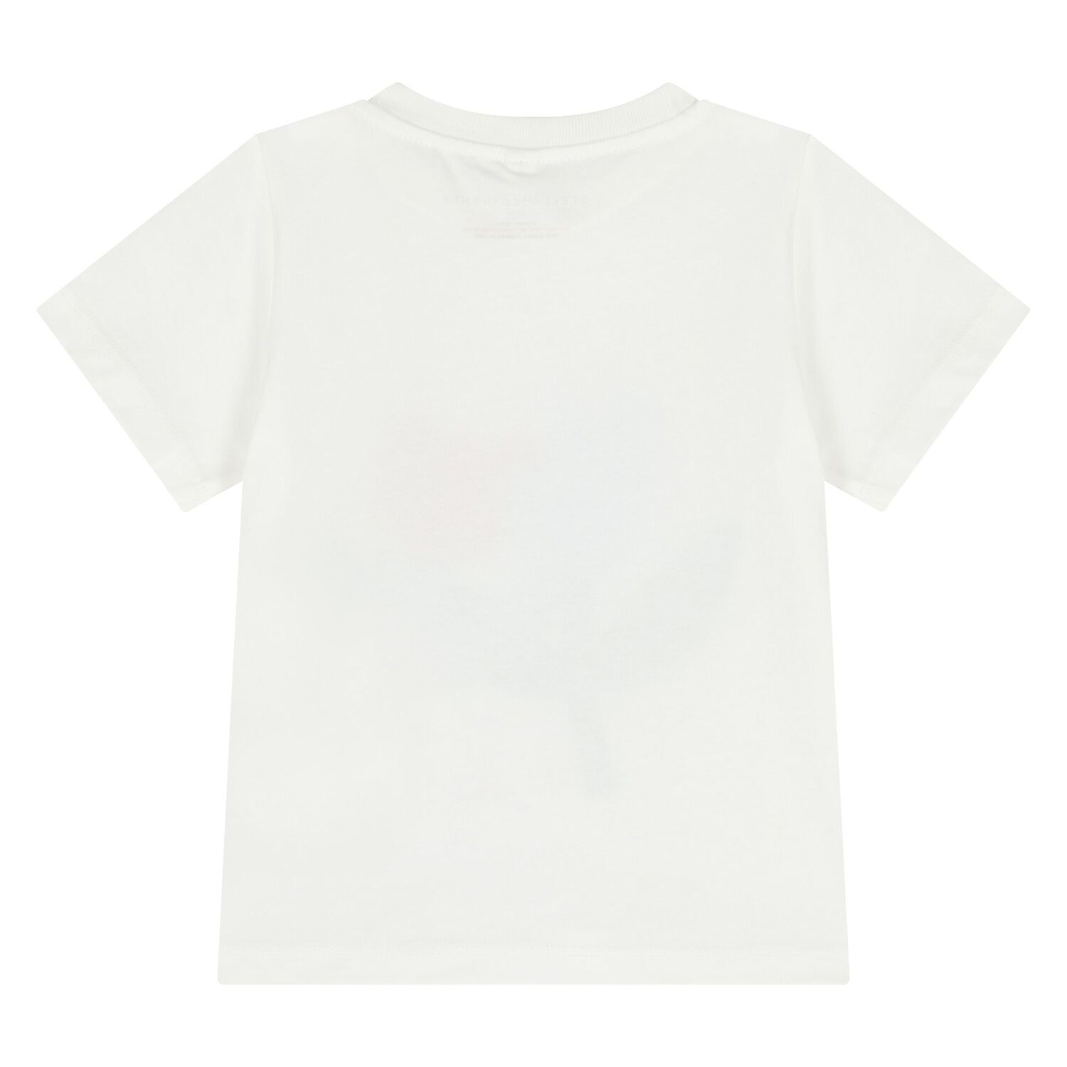 Younger Girls Ivory Flower Logo T-Shirt, 1, hi-res