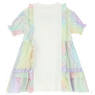 Girls Multi-Colored Logo Dress, 1, hi-res