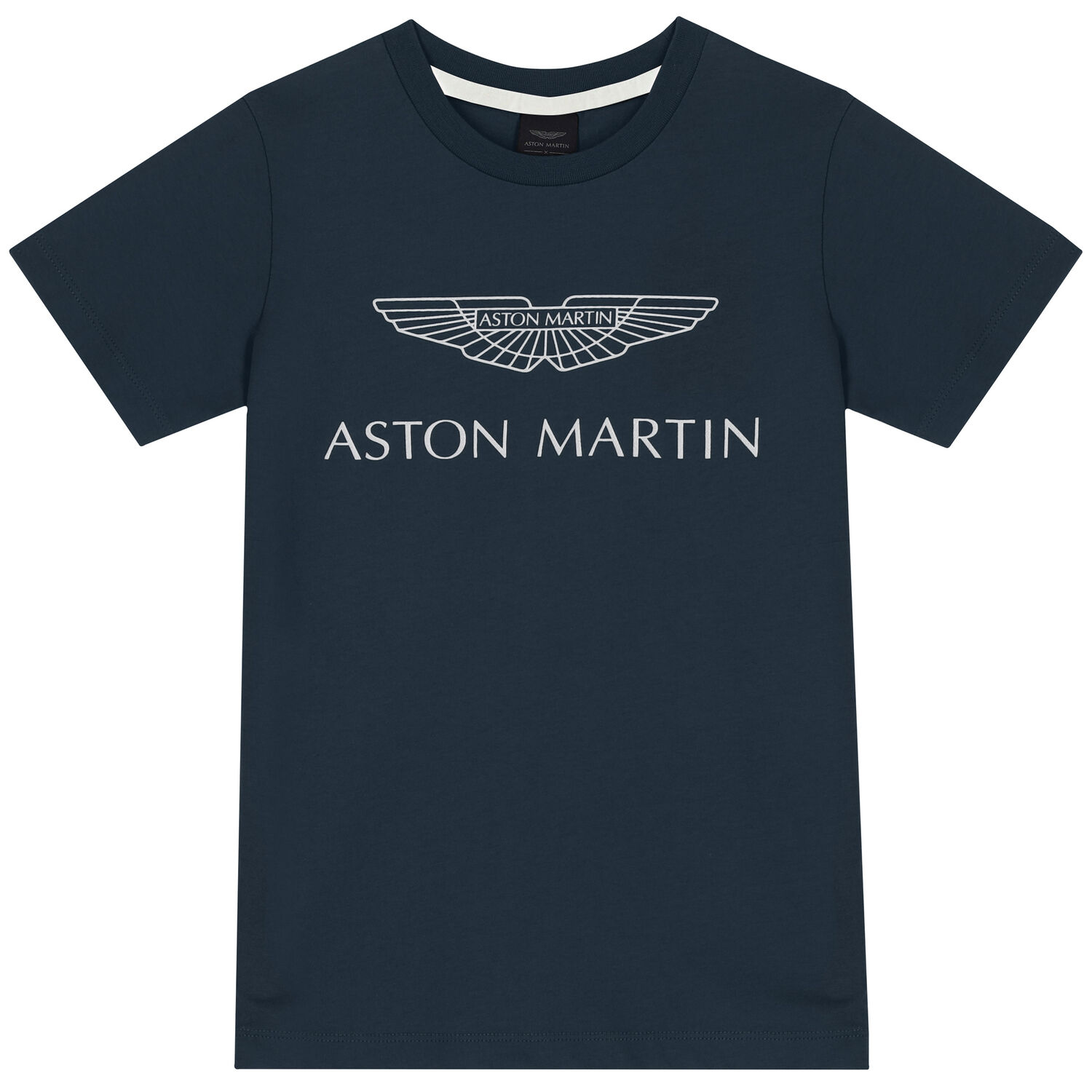 Boys Navy Logo T-Shirt, 2, hi-res