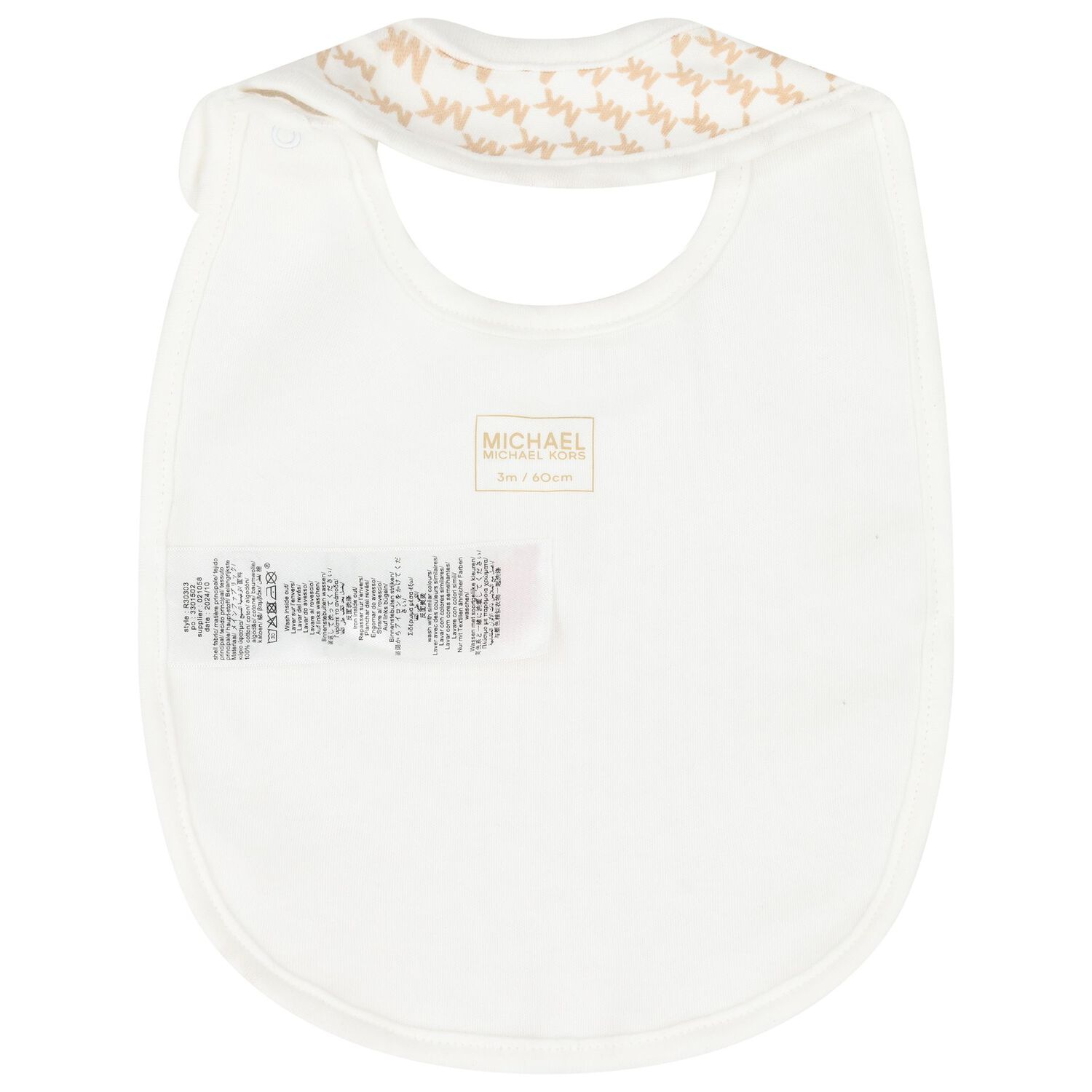 Baby Girls Ivory Logo Babygrow Gift Set, 1, hi-res image number null
