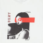 Girls White Logo T-Shirt, 1, hi-res