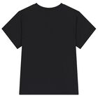 Black Teddy Bear Logo T-Shirt, 4, hi-res