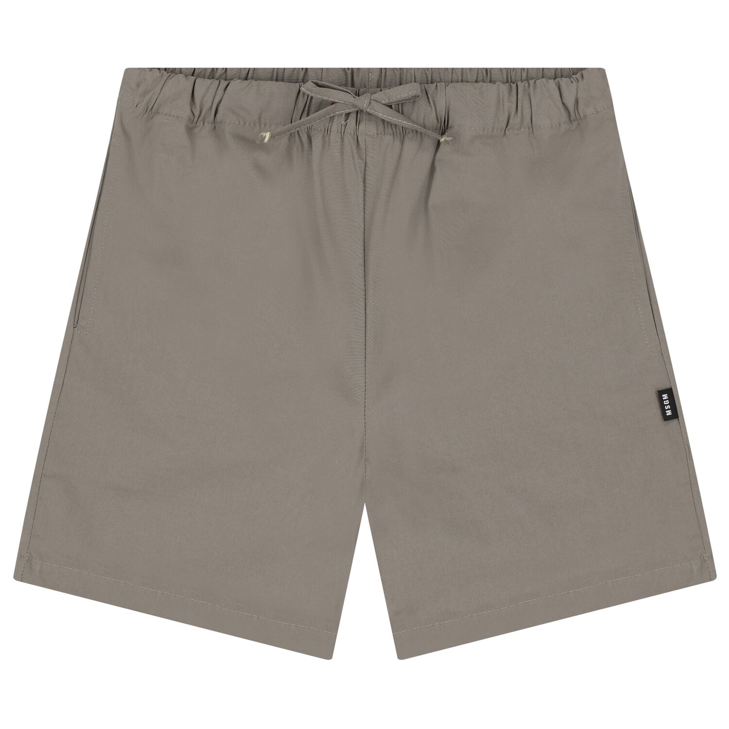 Boys Beige Logo Shorts, 2, hi-res image number null