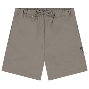 Boys Beige Logo Shorts