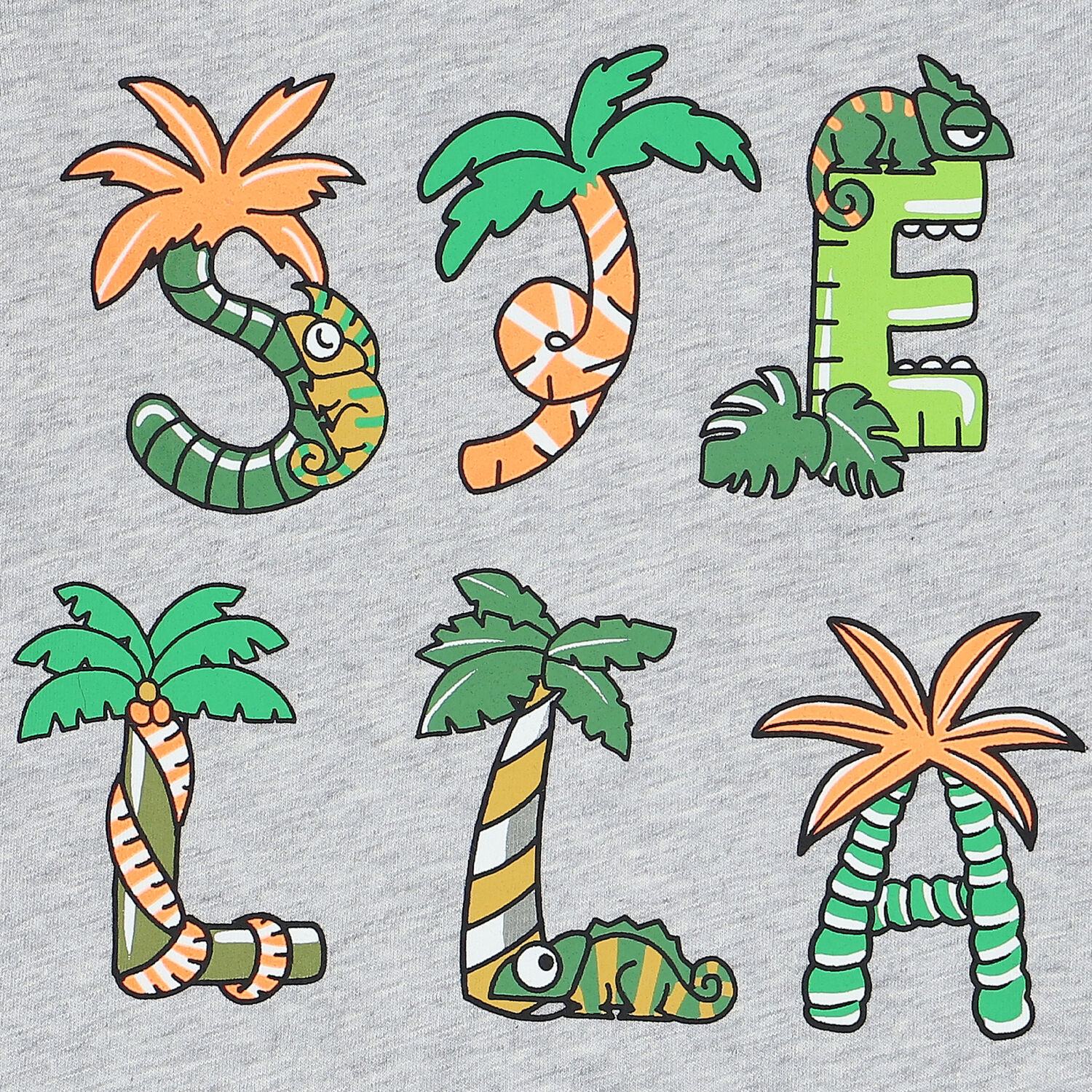 Younger Boys Grey Logo T-Shirt, 1, hi-res