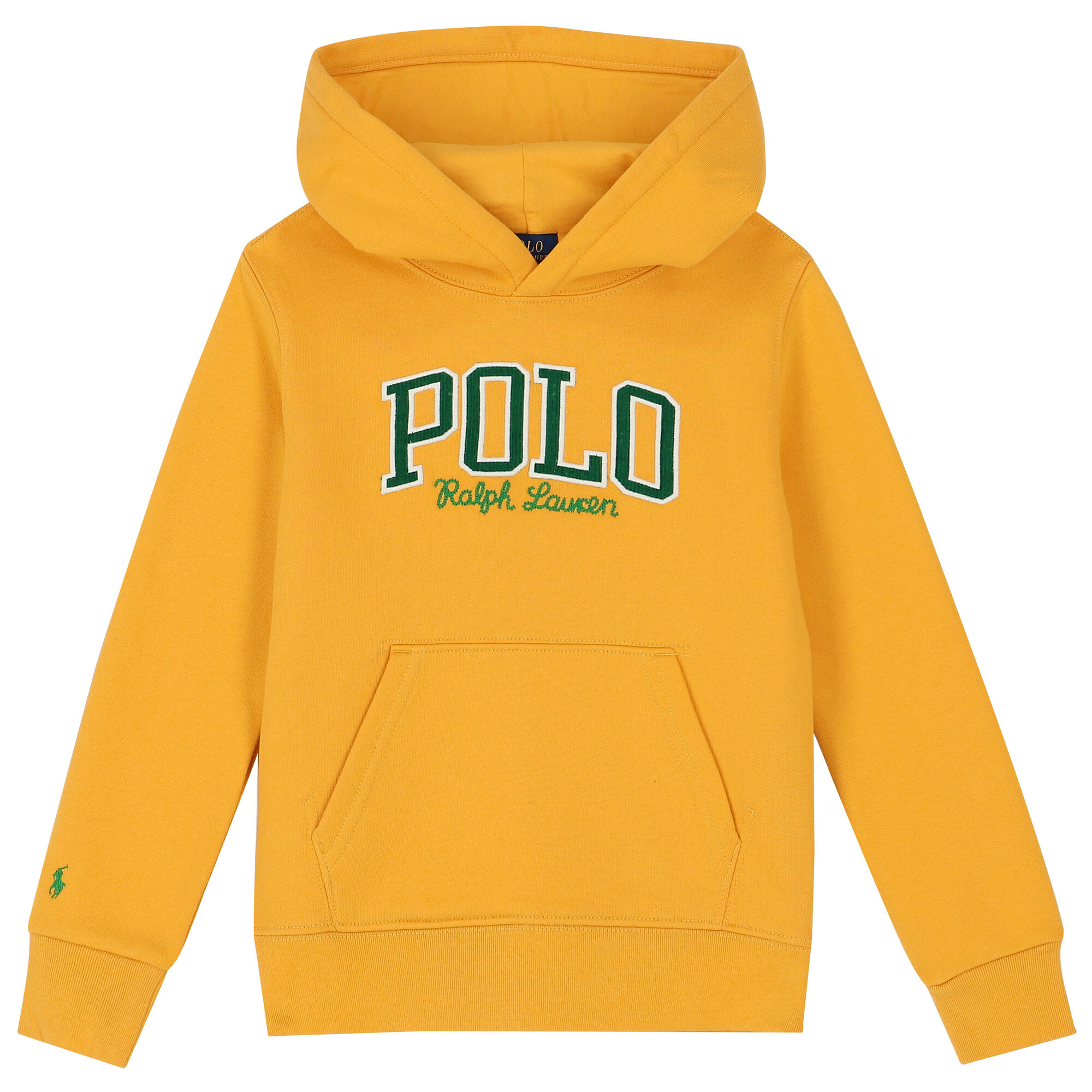 Ralph lauren hoodie yellow top