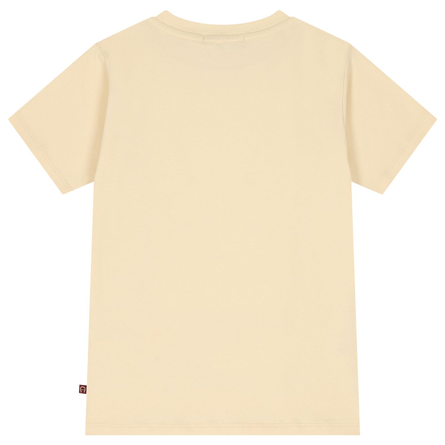 Girls Beige Faux Fur Teddy Bear Logo T-Shirt, 3, hi-res