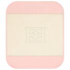 Baby Girls Ivory & Pink Logo Blanket, 1, hi-res