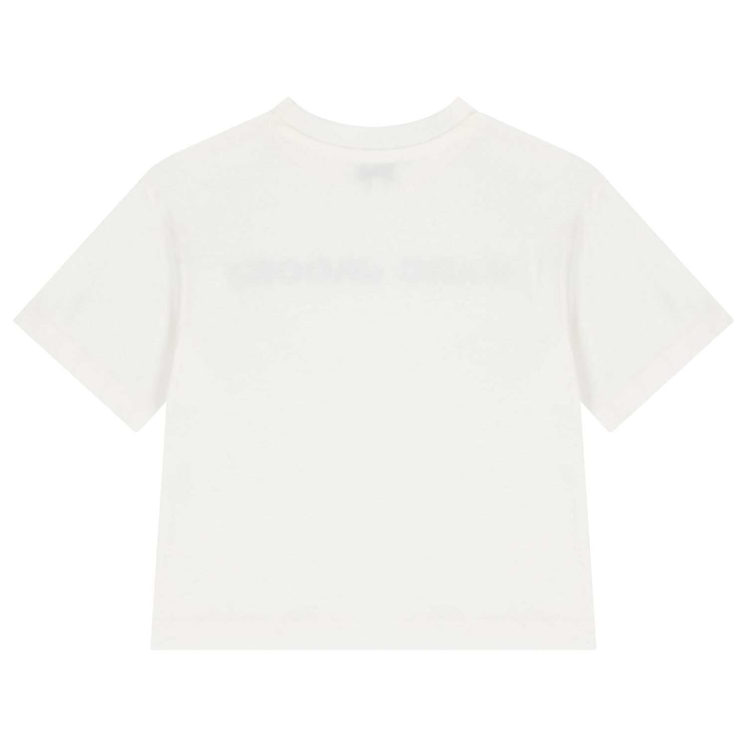 Boys White Logo T-Shirt, 2, hi-res