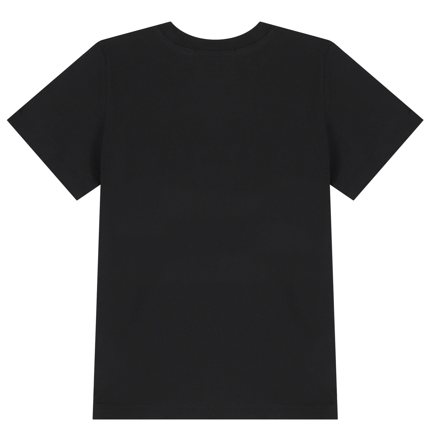 Boys Black Logo T-Shirt, 1, hi-res