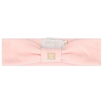 Baby Girls Pink Logo Headband