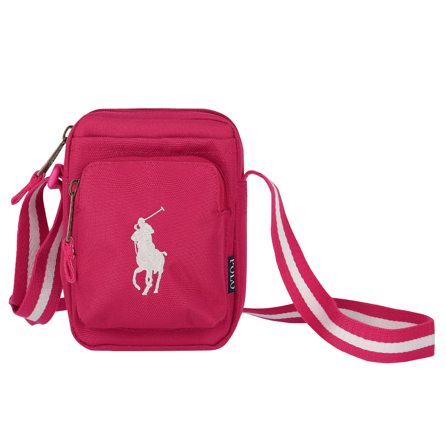 Girls Pink Logo Crossbody Bag, 2, hi-res image number null