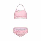 Girls Pink Waterlily Bikini, 1, hi-res