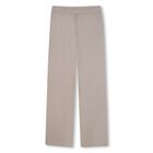 Girls Beige Embellished Logo Trousers, 1, hi-res