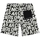 Black & White Logo Shorts, 1, hi-res