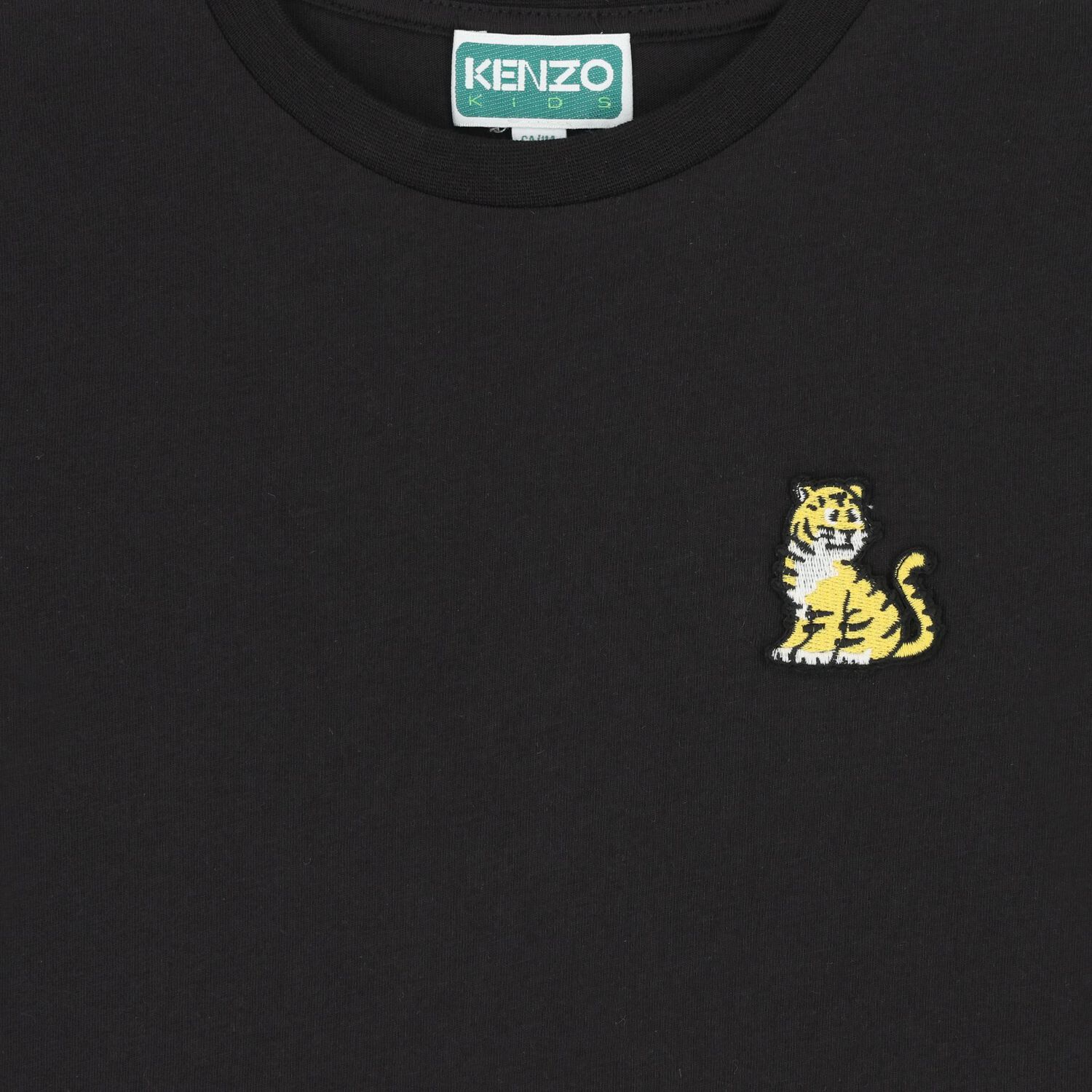 Black Tiger Logo T-Shirt, 1, hi-res