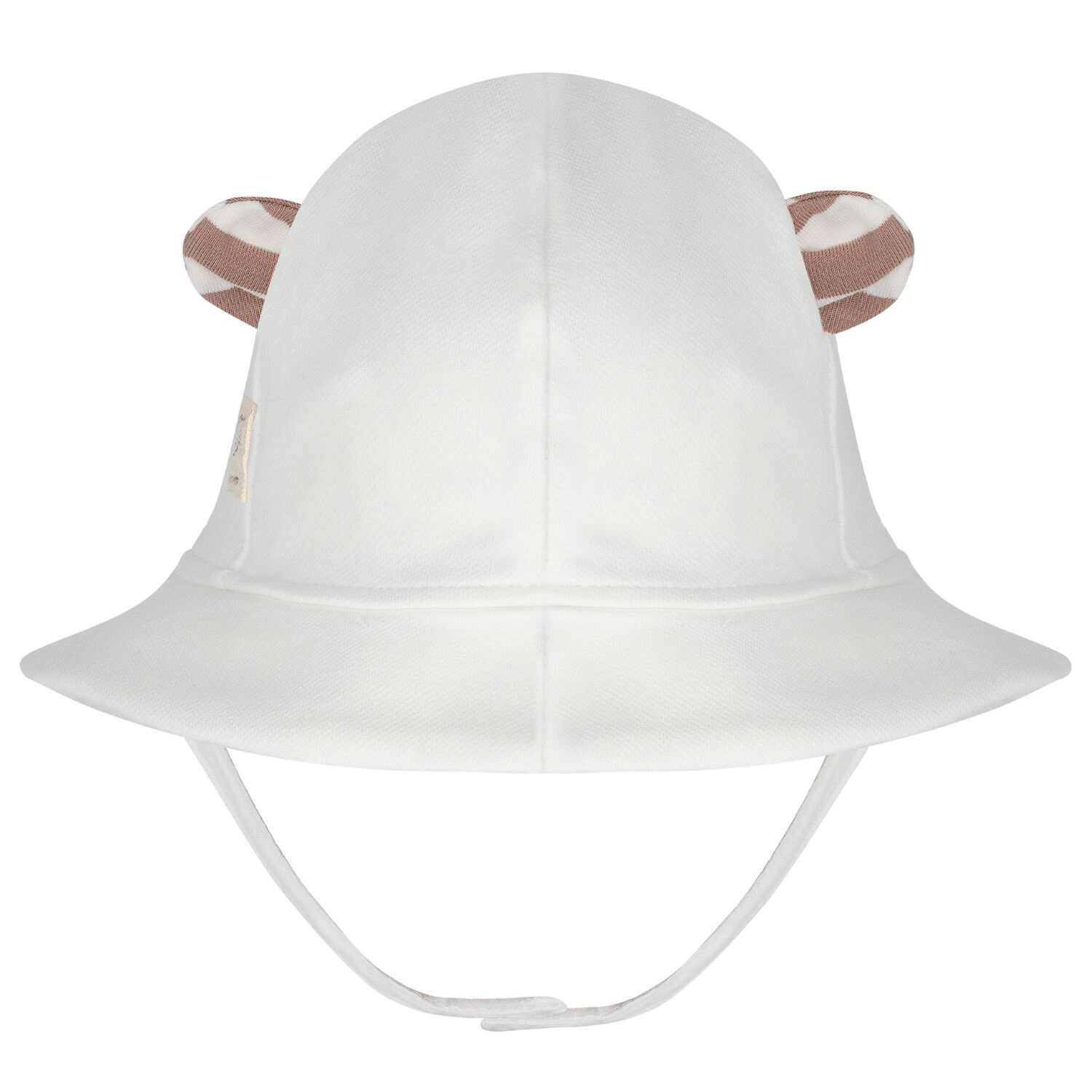 Baby Boys Ivory Bear Romper & Hat Set, 2, hi-res