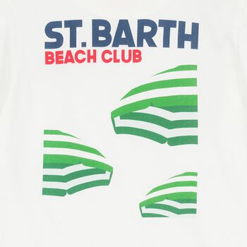 Boys White Logo T-Shirt