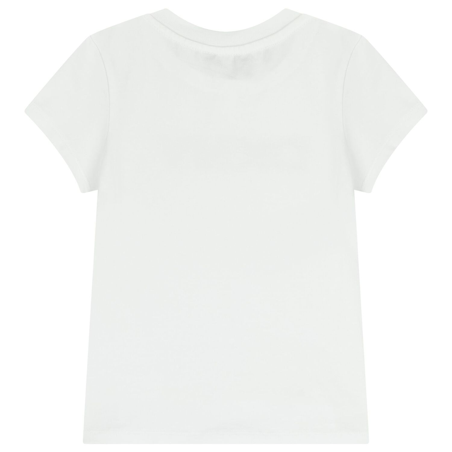 Girls Mini Me White Logo T-Shirt, 2, hi-res