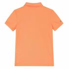 Boys Yellow Logo Polo Shirt, 2, hi-res