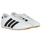 White & Black Logo Taekwondo Lace Trainers, 1, hi-res