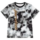 Boys Black & White Jordan Logo T-Shirt, 1, hi-res