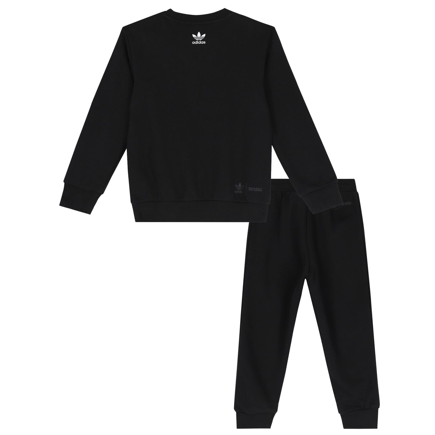 Girls Black Hello Kitty Tracksuit, 1, hi-res image number null