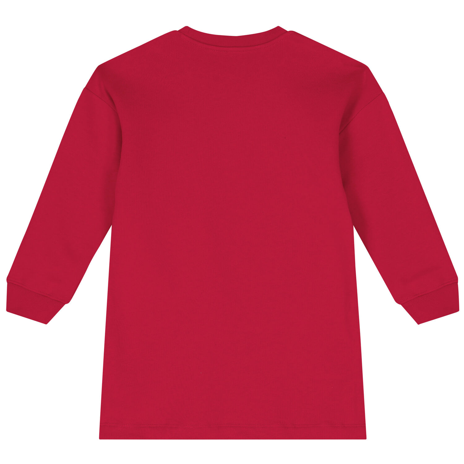 Girls Pink Logo Embellished Dress, 2, hi-res