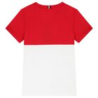 Boys Red, White & Navy Blue Shorts Set, 2, hi-res