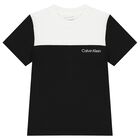 Boys White, Black & Green Logo T-Shirts ( 2-Pack ), 1, hi-res