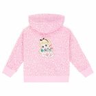 Younger Girls Pink Zip Up Top, 1, hi-res