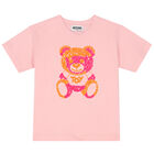 Pink Teddy Logo T-Shirt, 2, hi-res